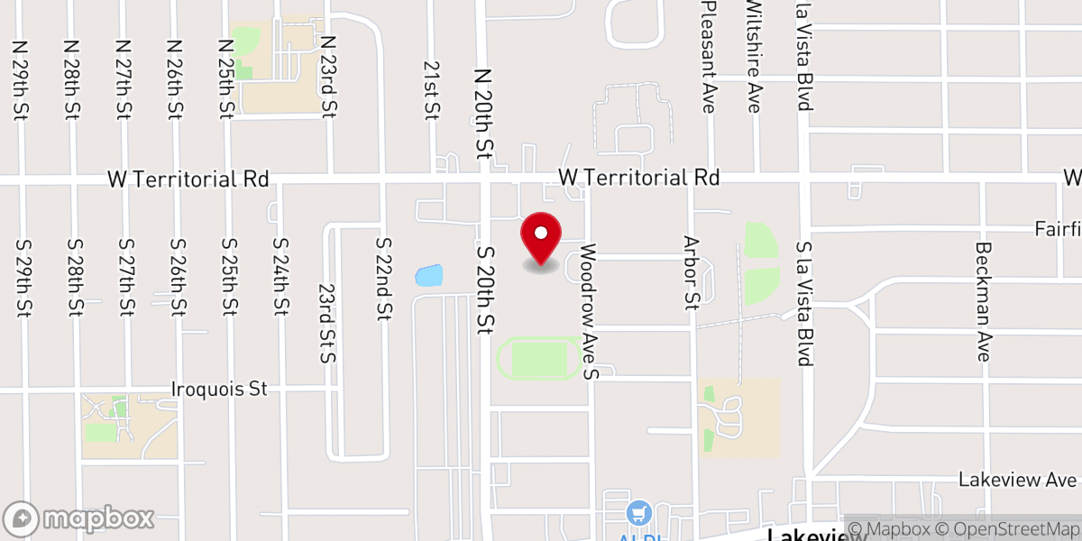 Map showing location of Connect City Church