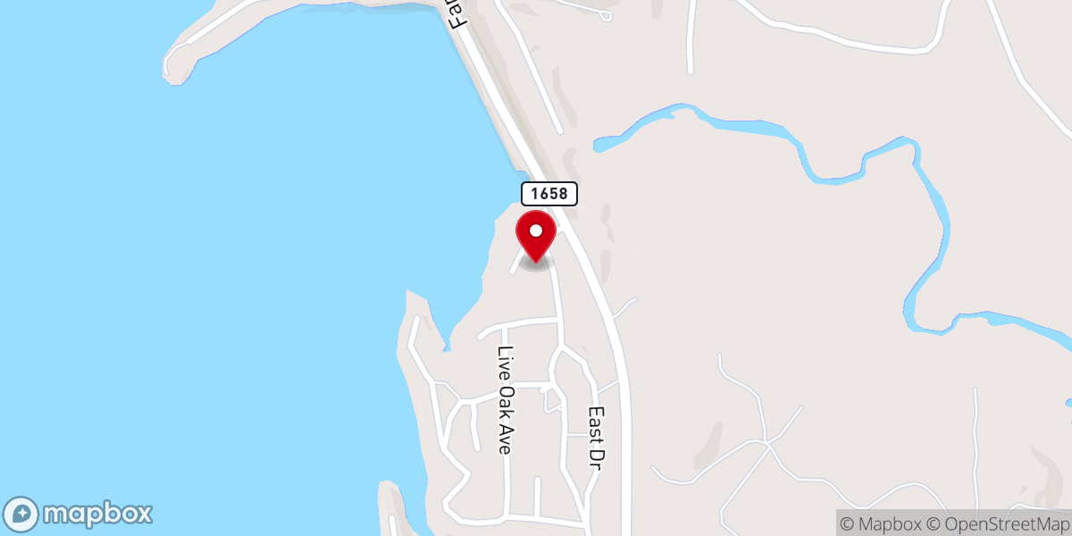 Map showing location of Redeemer Church - Wise County