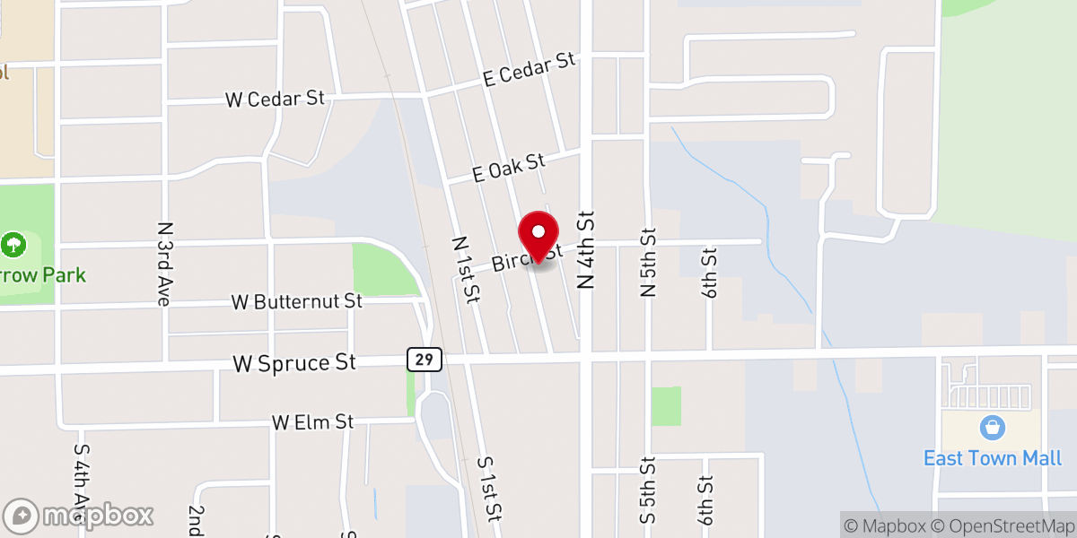 Map showing location of 3:16 Church