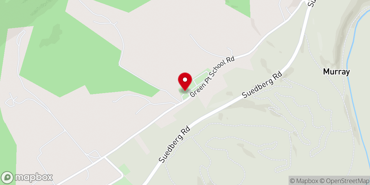 Map showing location of Sattazahn Lutheran Church
