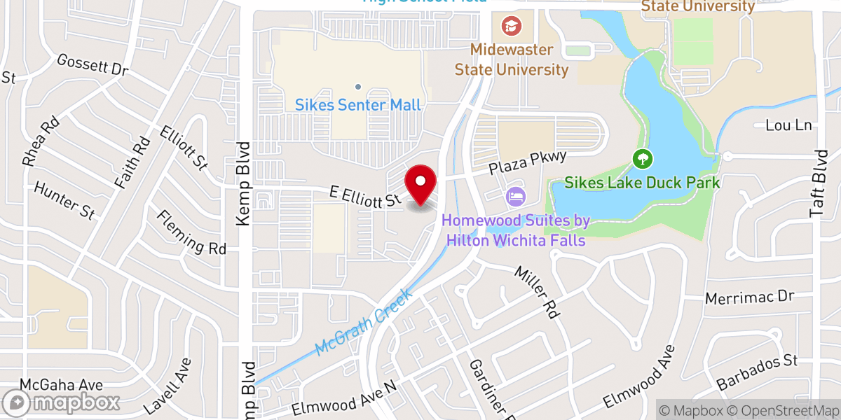 Map showing location of Colonial Church