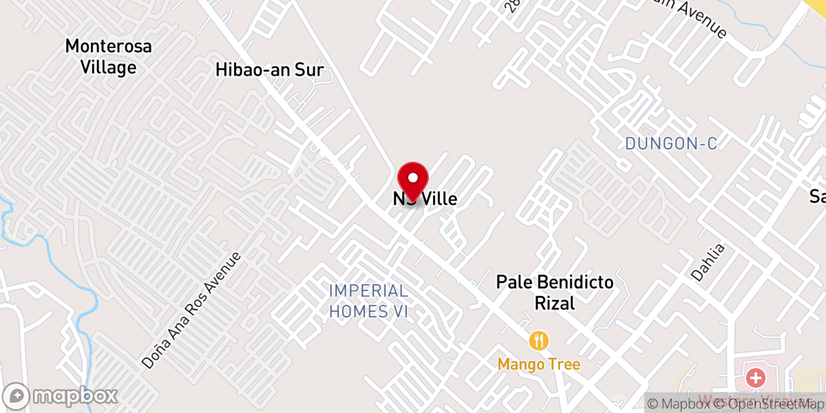 Map showing location of High Way Bible Baptist Church