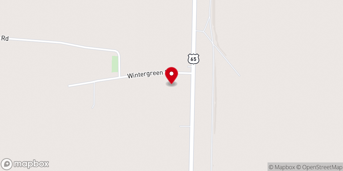 Map showing location of River Bend Detention Center