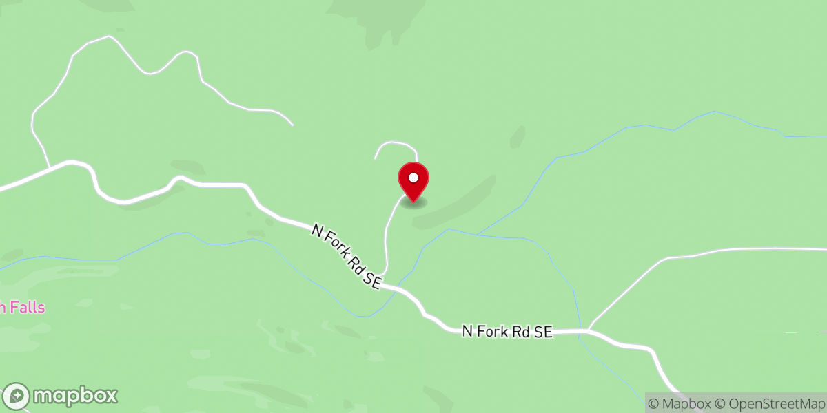 Map showing location of Christian Renewal Center