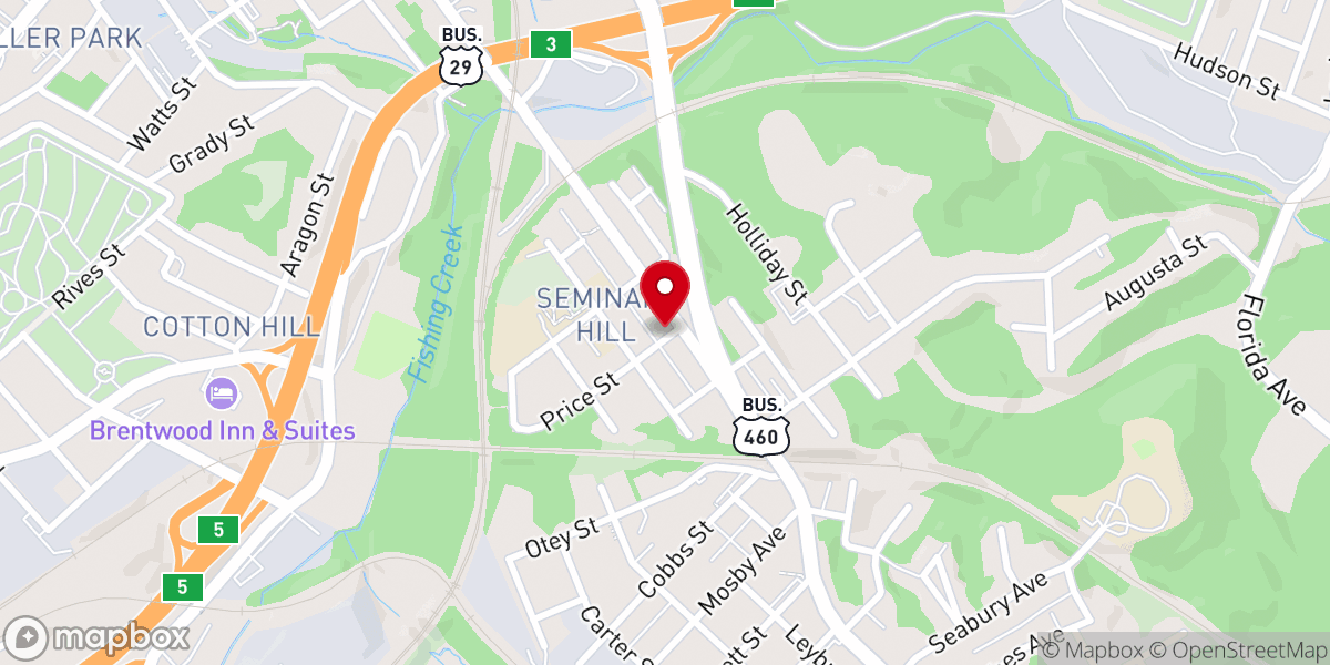 Map showing location of New Life Gospel Assembly