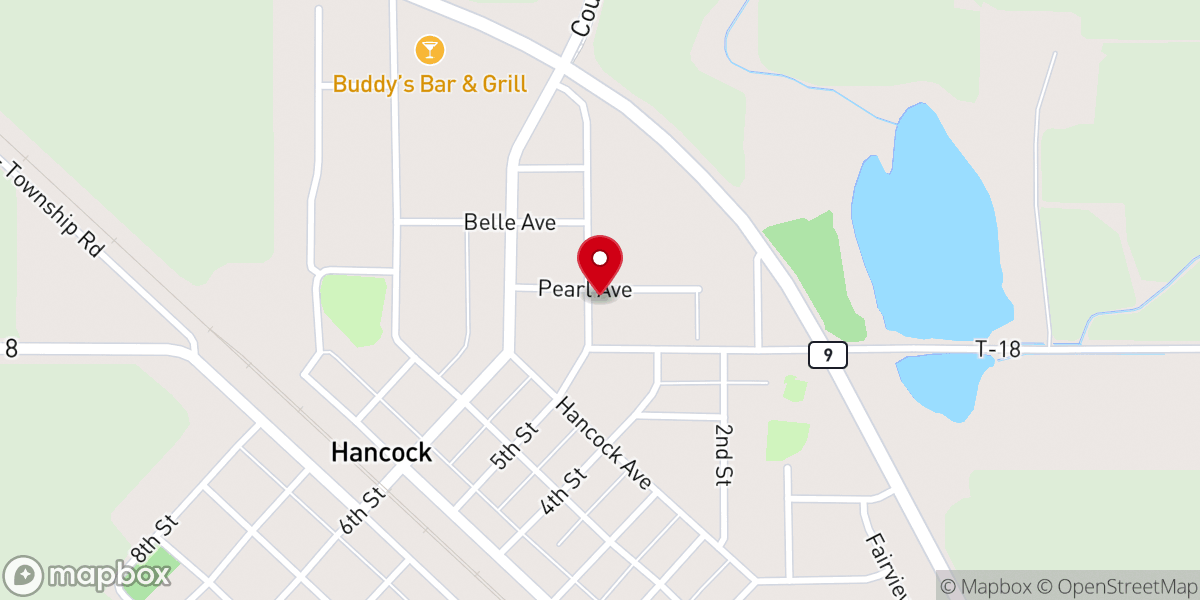 Map showing location of Our Redeemer's Lutheran Church