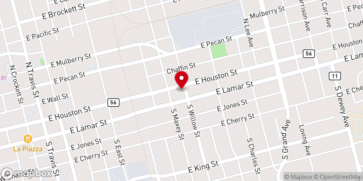 Map showing location of Share Ministries