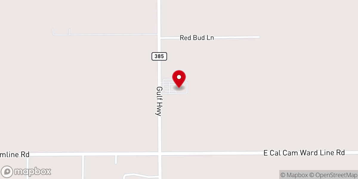 Map showing location of Vineyard Lake Charles