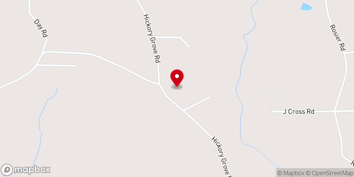 Map showing location of Holloway Baptist Church