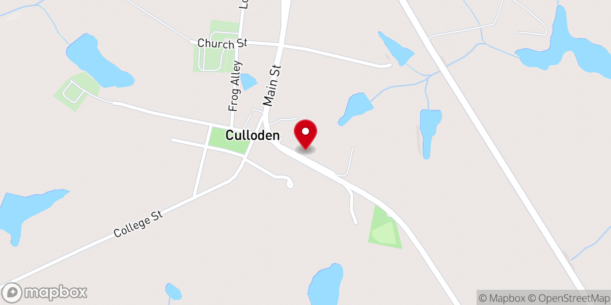 Map showing location of St Phillips AME Church
