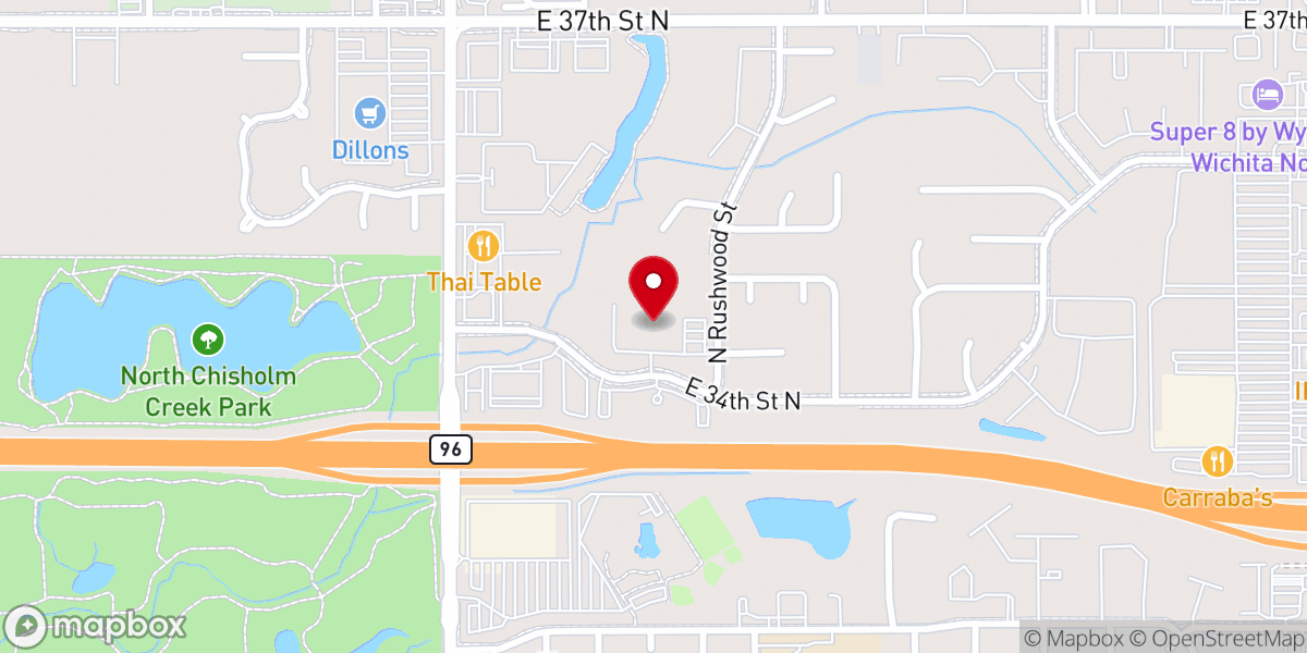 Map showing location of Risen Savior Lutheran Church