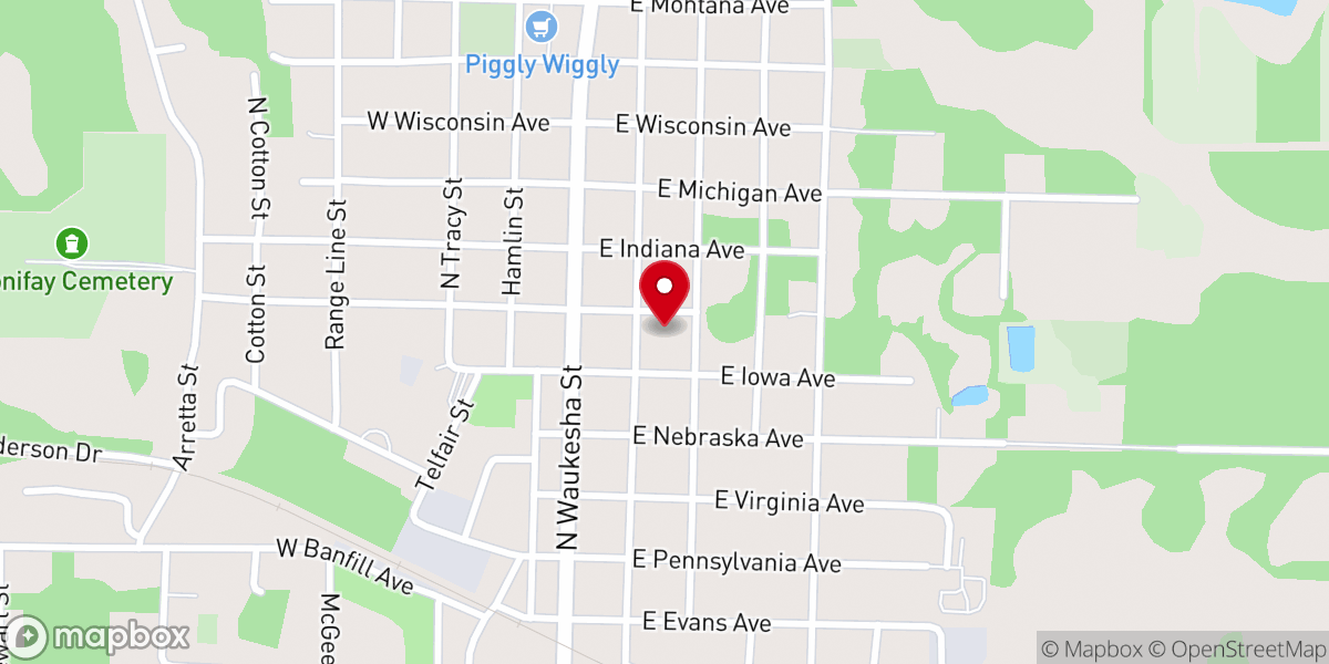 Map showing location of Bonifay Apostolic Church Of Jesus Christ