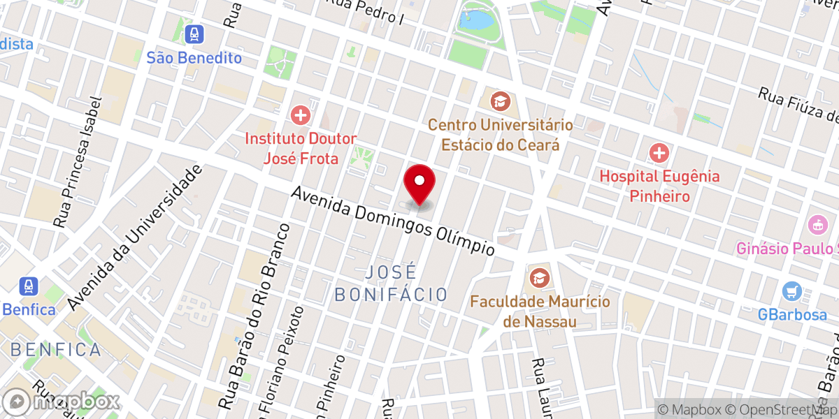 Map showing location of Trigo Church Centro