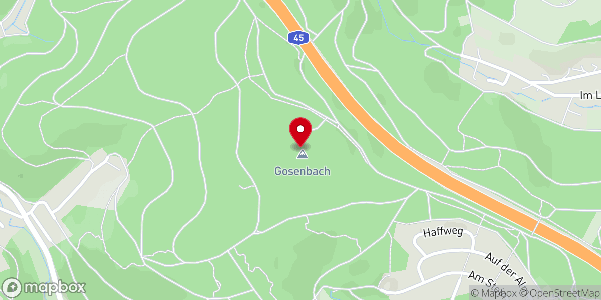 Map showing location of Rote Kirche