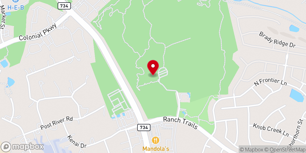 Map showing location of Christ Church