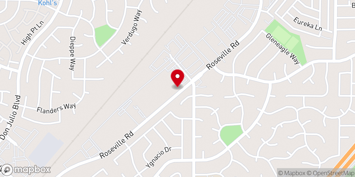 Map showing location of Antelope Springs Baptist Church