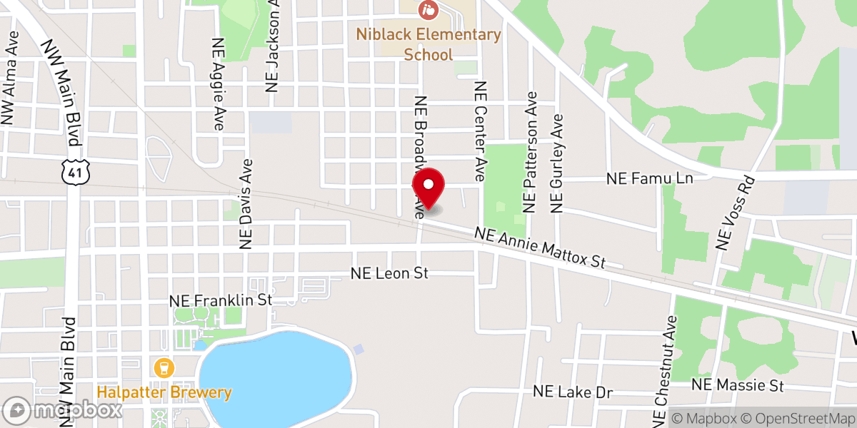 Map showing location of True Church of God and Unity