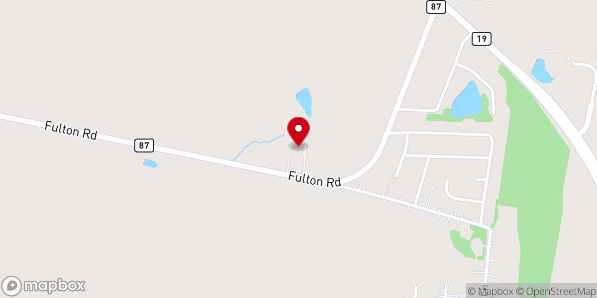 Map showing location of New Vision Community Church