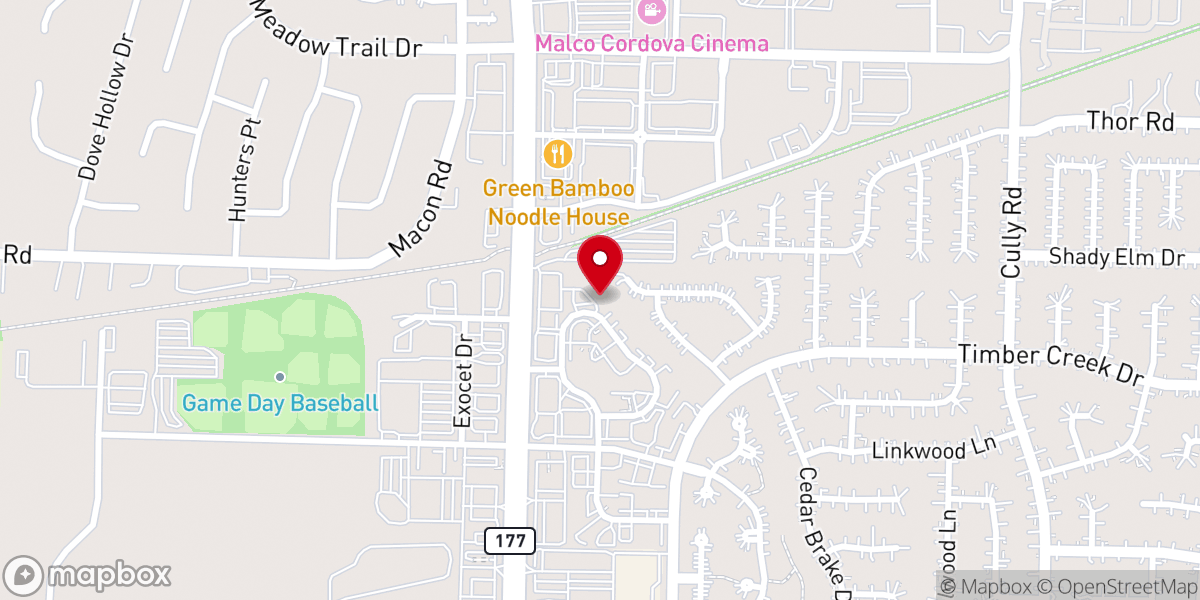 Map showing location of The Love of Christ Church