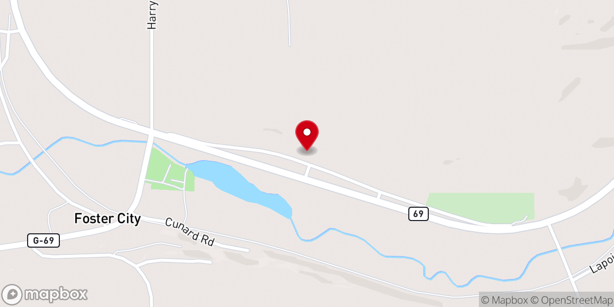 Map showing location of Mission Covenant Church