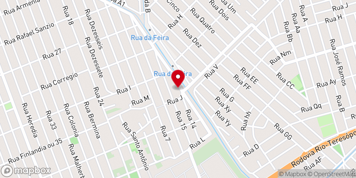 Map showing location of PRIMEIRA IGREJA BATISTA EM NOVA CAMPINAS