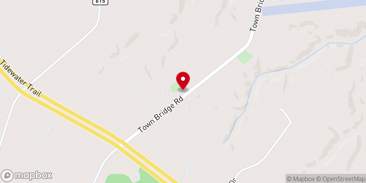 Map showing location of Immanuel Baptist Church
