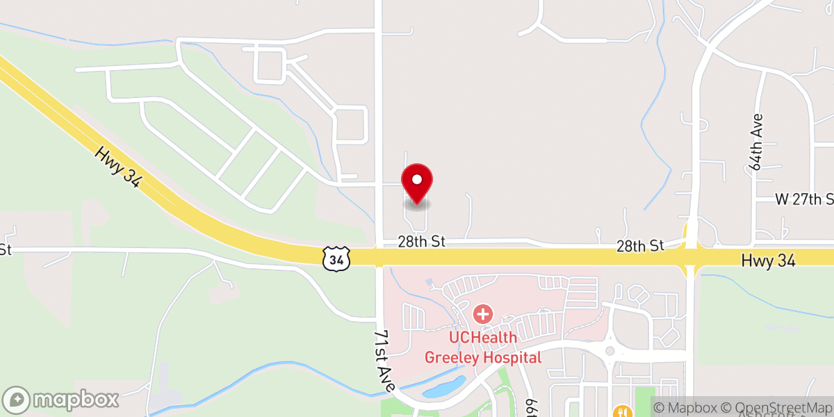 Map showing location of Faith Tabernacle