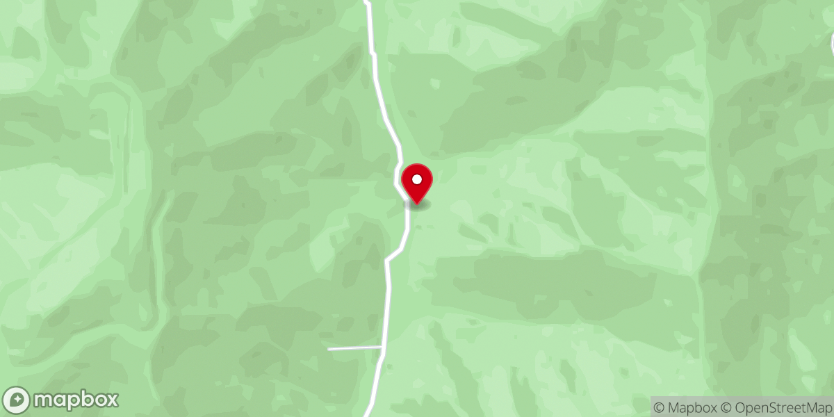 Map showing location of Evergreen Baptist Church