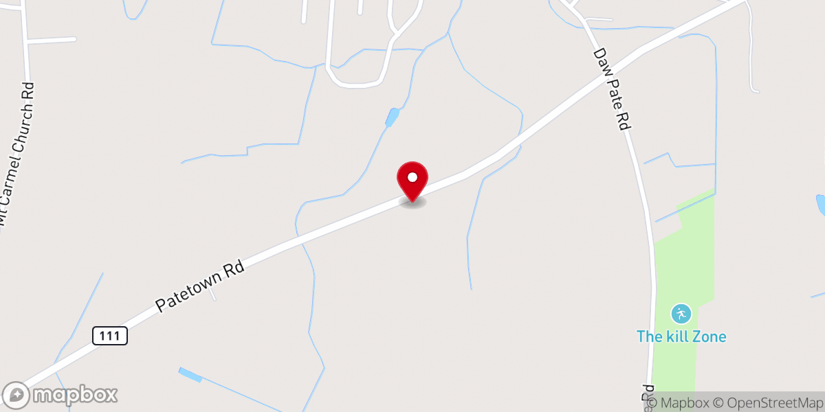 Map showing location of Free Chapel PFWB Church