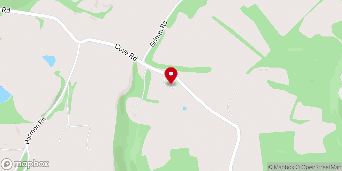 Map showing location of Saint Johns English Lutheran Church