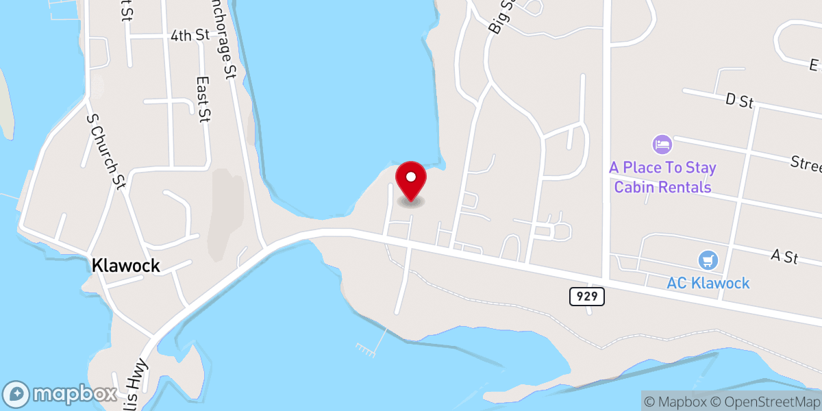 Map showing location of Saint John by the Sea Catholic Church