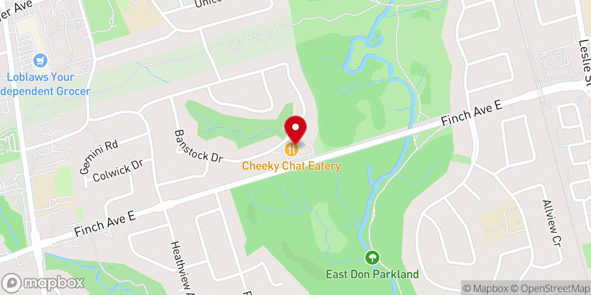 Map showing location of Bayview Muslim Community (Masjid/Mosque)