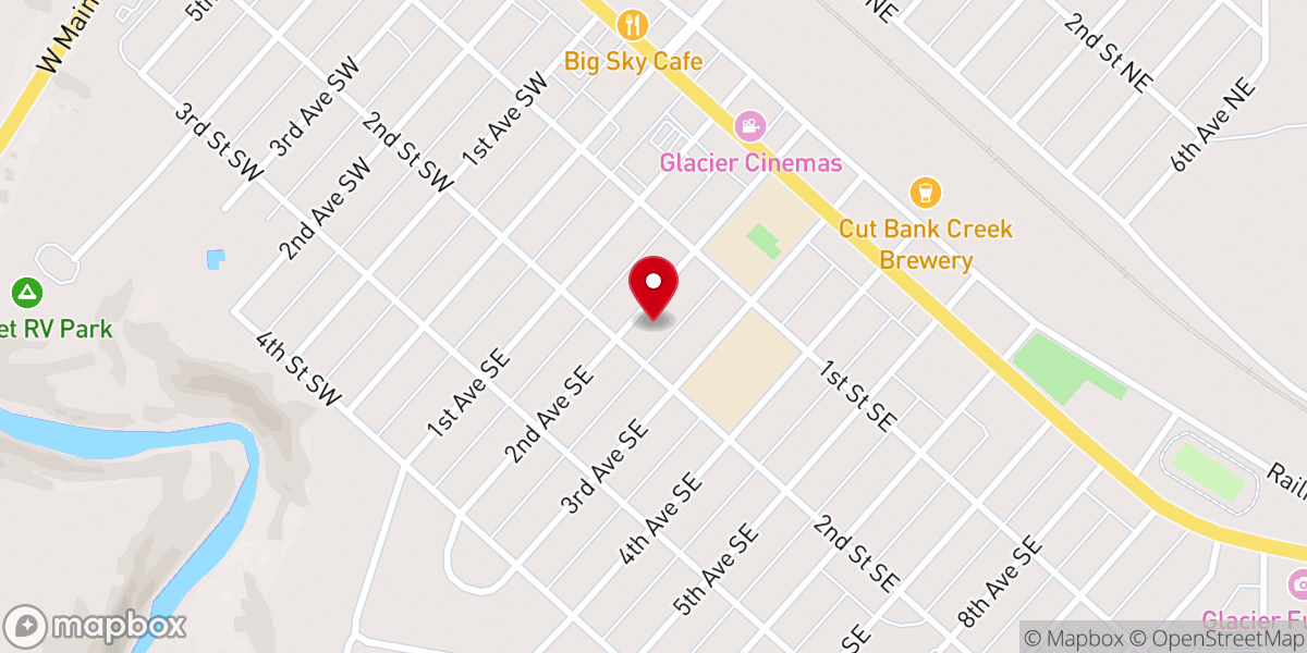 Map showing location of Saint Margaret Catholic Church