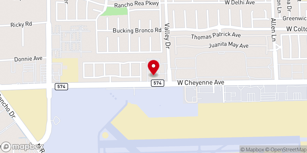 Map showing location of Discovery Church