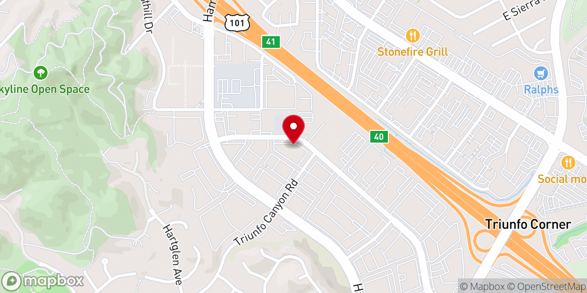 Map showing location of Restoration Church