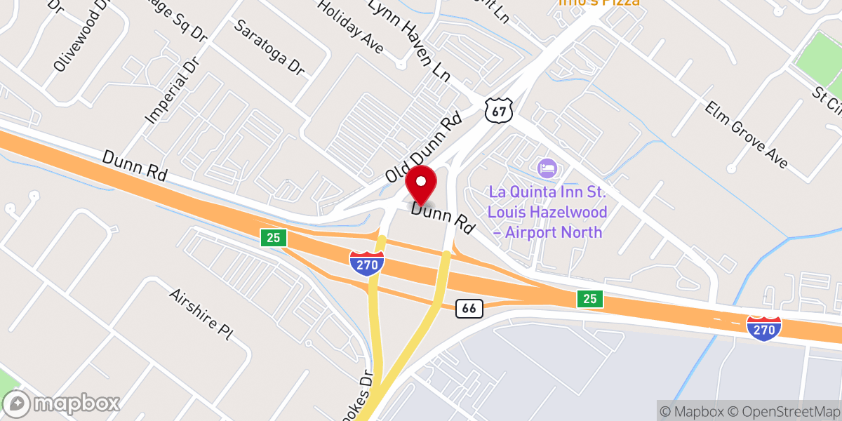Map showing location of House Of Faith Deliverance Center