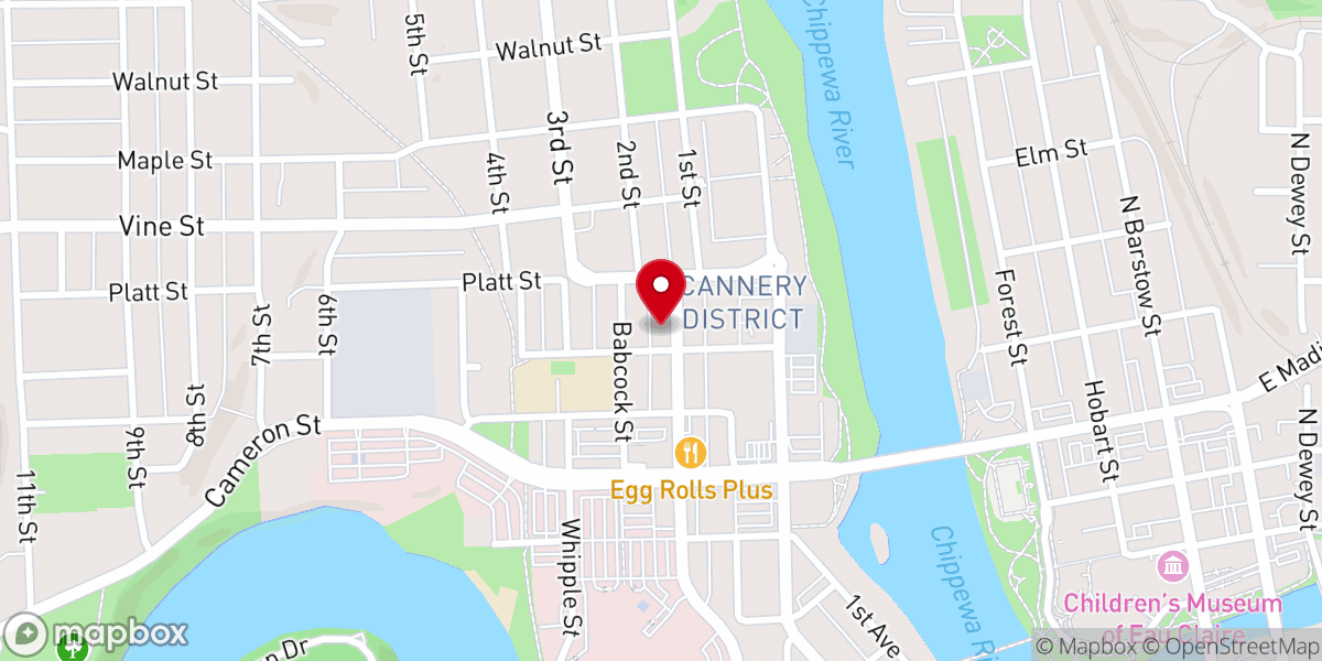 Map showing location of Lighthouse Baptist Church