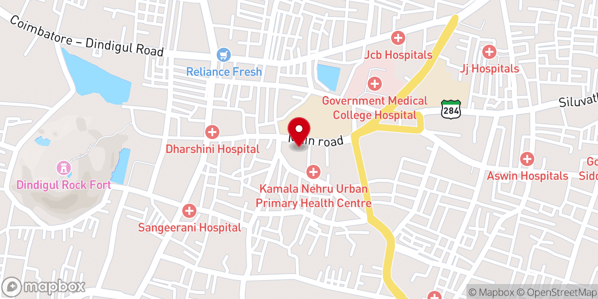 Map showing location of Valanar church