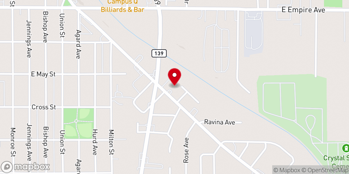 Map showing location of Word of Truth Deliverance