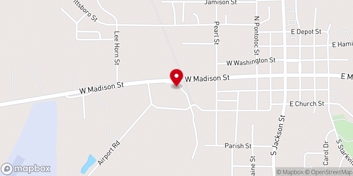 Map showing location of Farrs Chapel Methodist Church