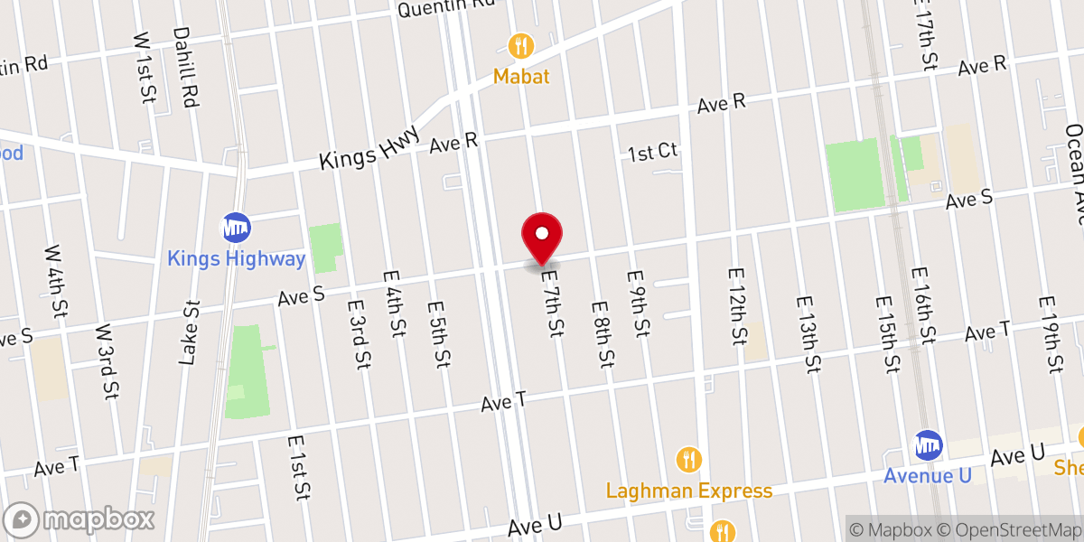 Map showing location of Bnei Yaakov