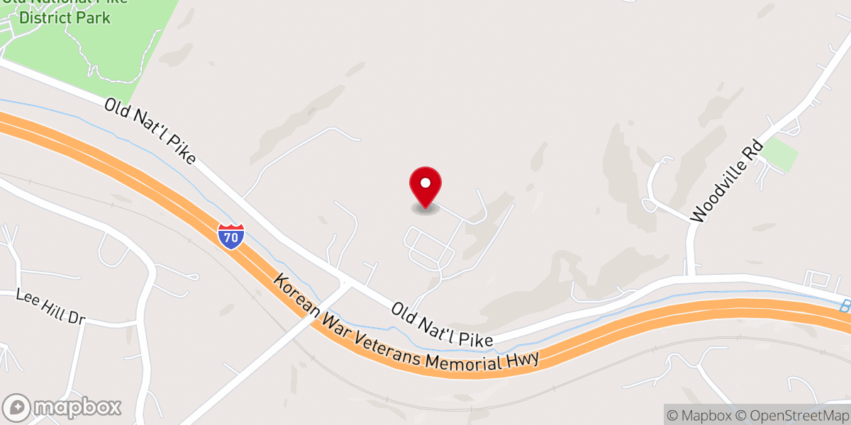 Map showing location of Damascus Road Community Church