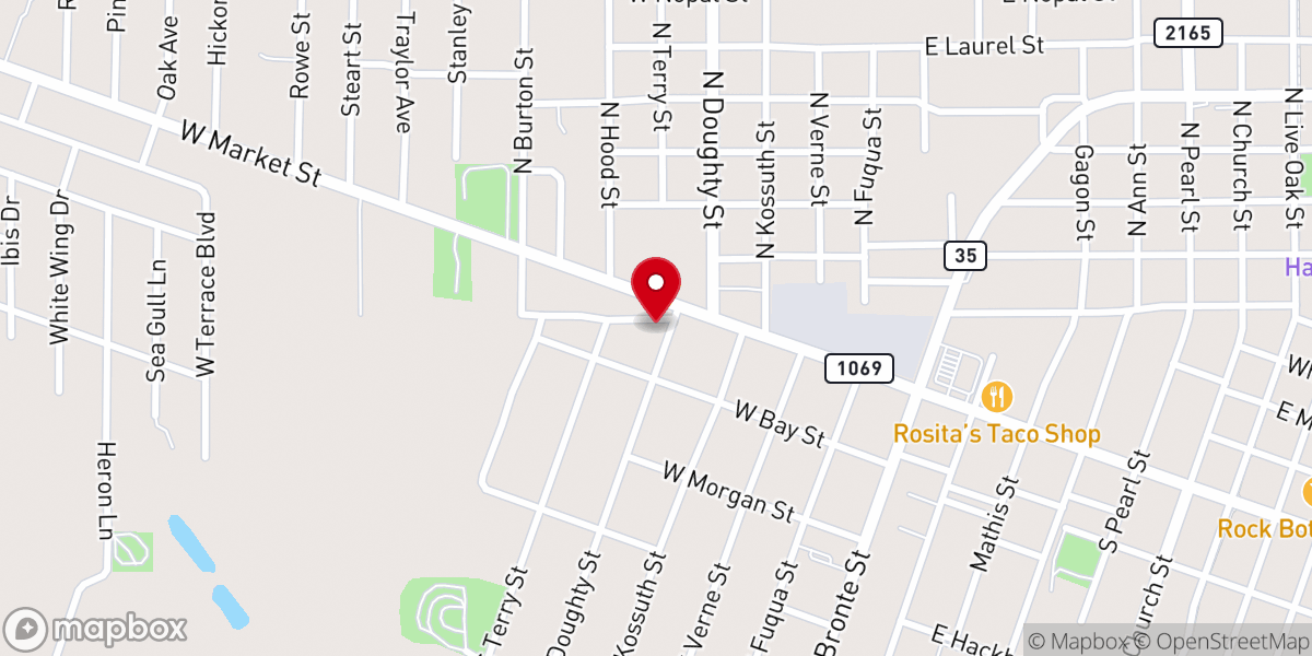 Map showing location of New Beginnings Ministries