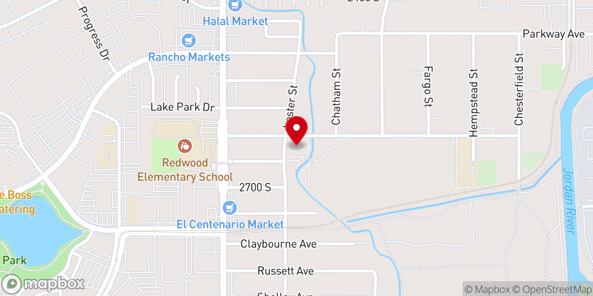 Map showing location of Tongan United Methodist