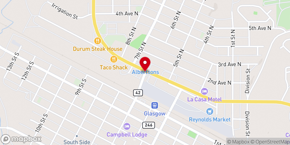 Map showing location of Beard Barry