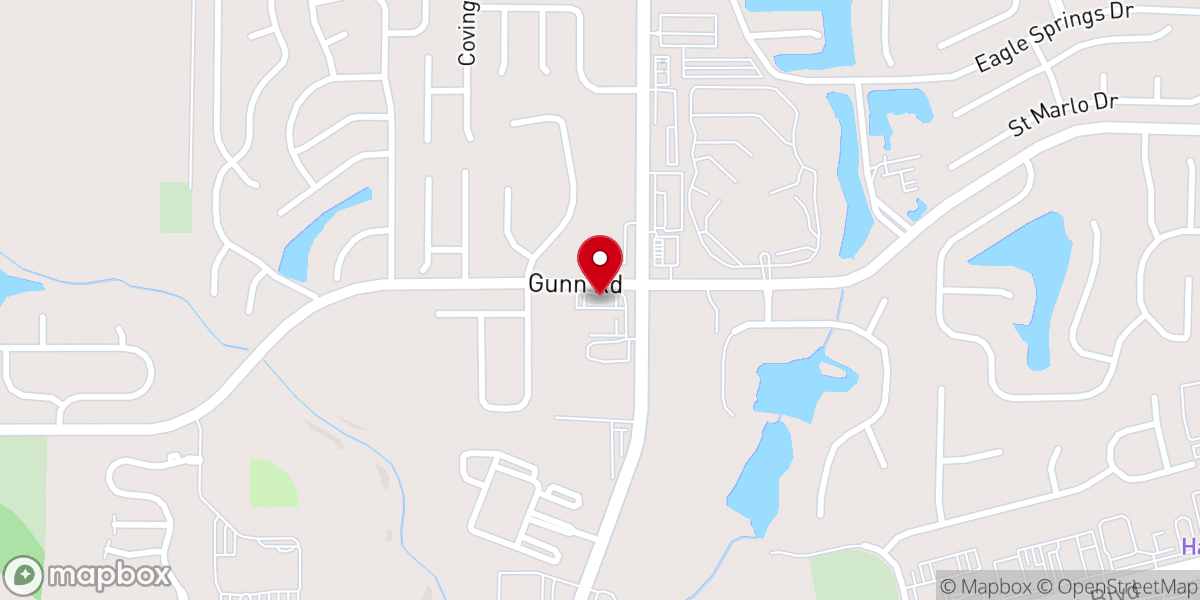 Map showing location of New Vision Church