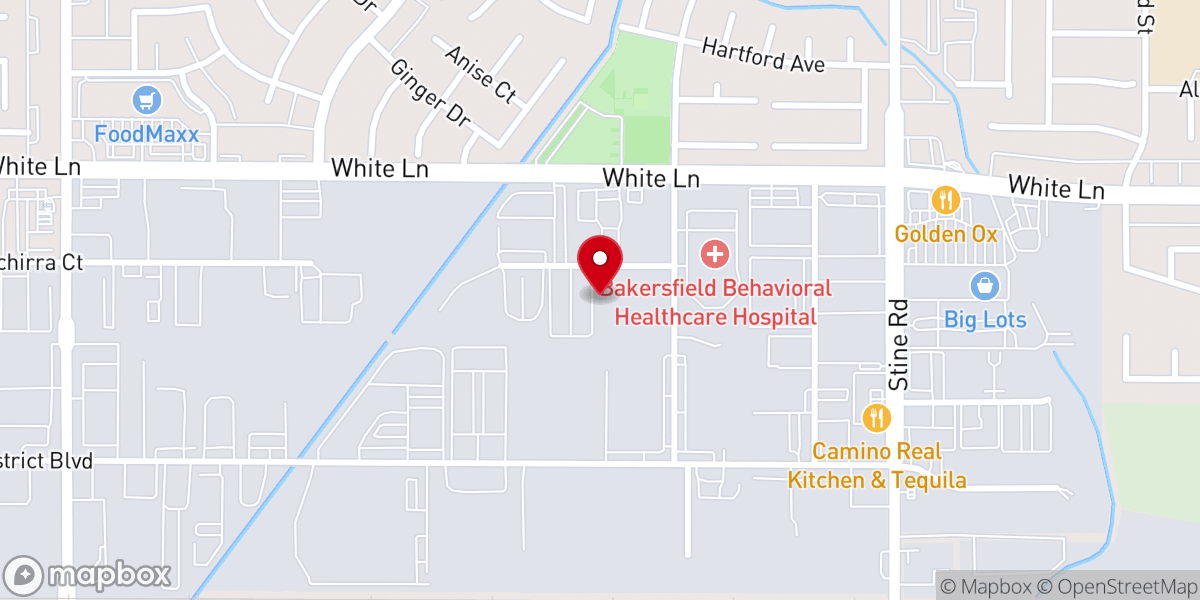 Map showing location of Greater Harvest Christian Center