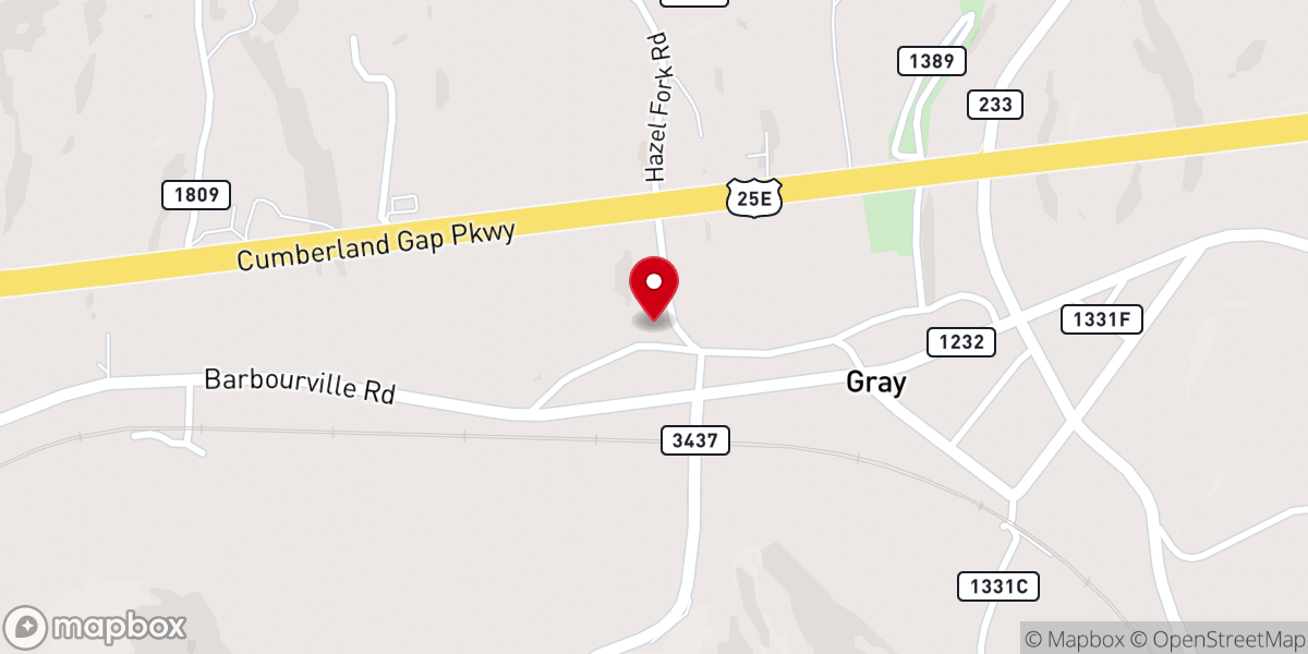 Map showing location of New vision pentecostal church