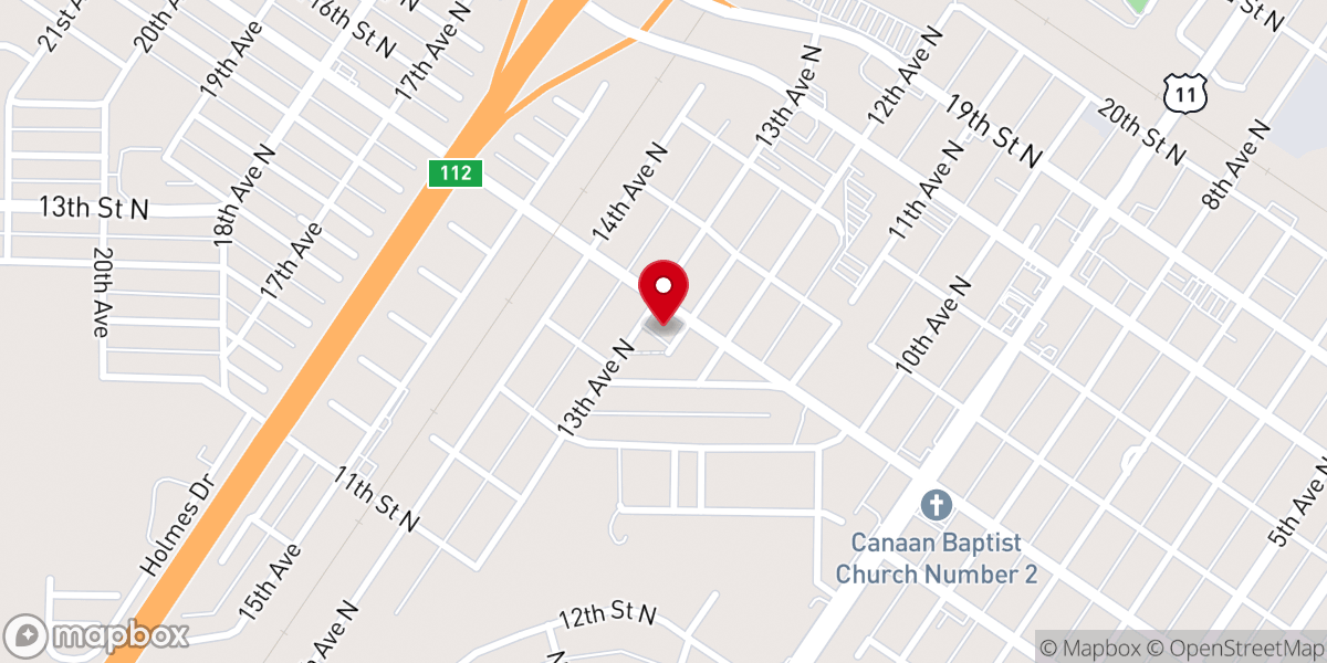 Map showing location of Triumph the Church and Kingdom of God in Christ