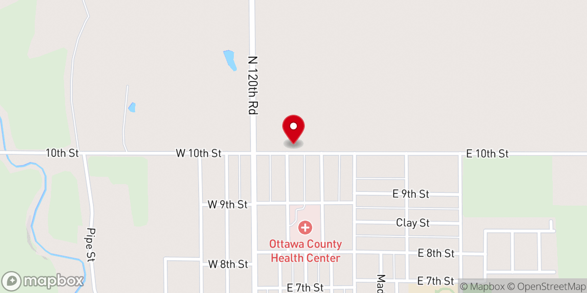Map showing location of New Beginnings Christian Fellowship